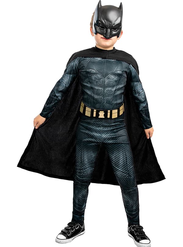 Funidelia | Batman Maskeraddräkt - Justice League OFFICIELLA för pokje ▶ The Dark Knight, Superhjältar, DC Comics, Läderlappen - Flerfärgad