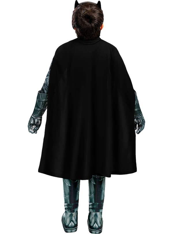 Funidelia | Deluxe Batman Kostume - Justice League OFFICIELLE til drenge ▶ The Dark Knight, Superhelte, DC Comics, Flagermusmand - Multifarvet