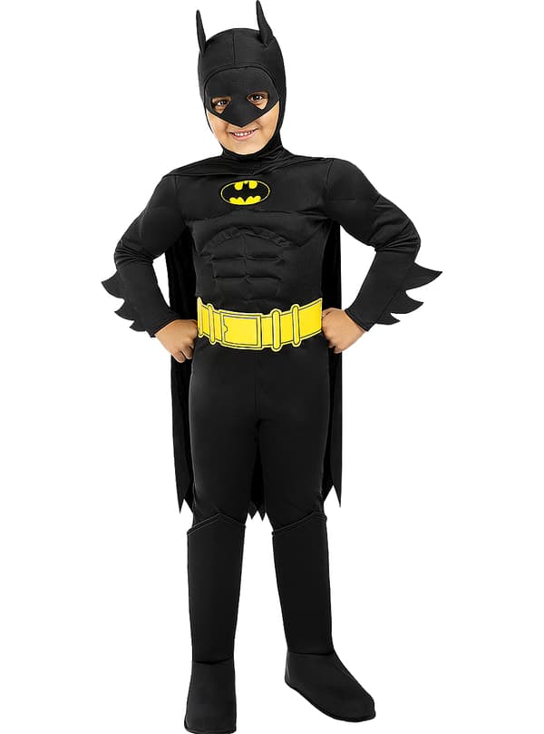 Funidelia | Batman Asu VIRALLINEN pojille ▶ The Dark Knight, Supersankarit, DC Comics, Lepakkomies - Monivärinen