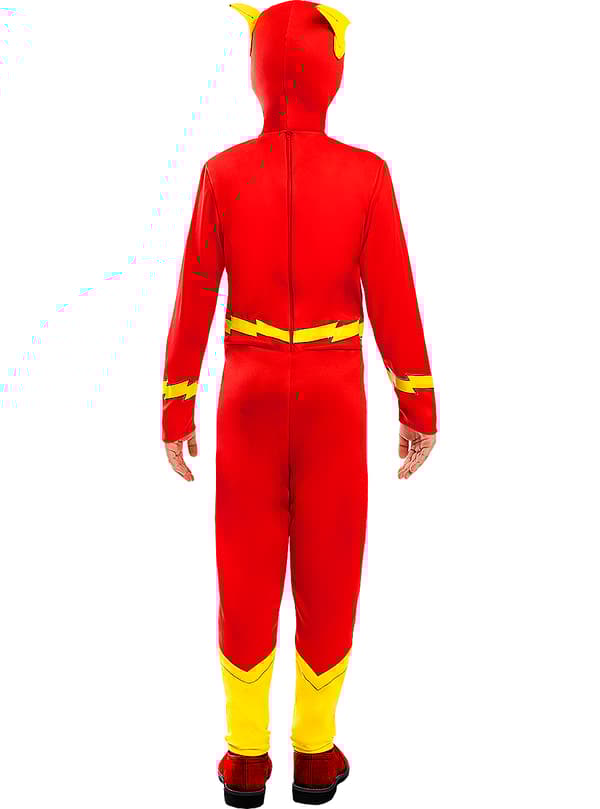 Funidelia | Flash Kostyme OFFISIELL til gutter ▶ Superhelt, DC Comics, Justice League - Flerfarget