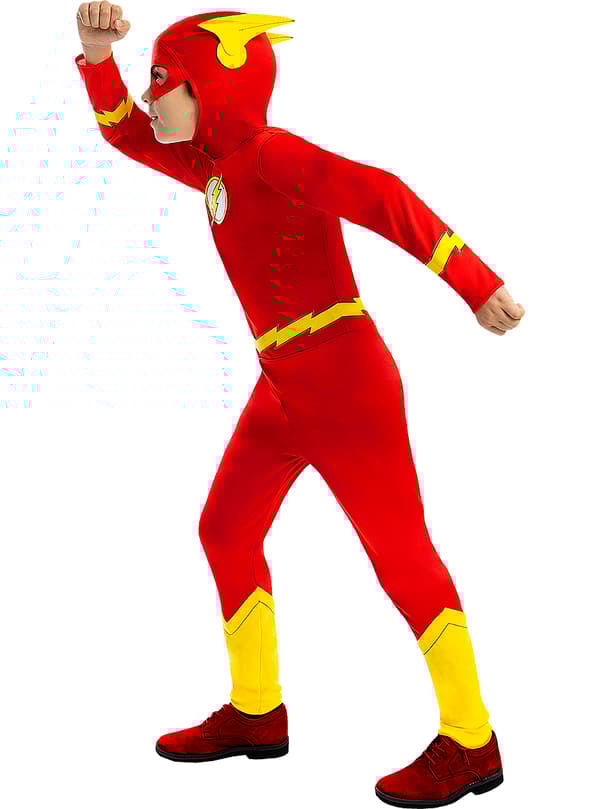 Funidelia | Flash Kostyme OFFISIELL til gutter ▶ Superhelt, DC Comics, Justice League - Flerfarget