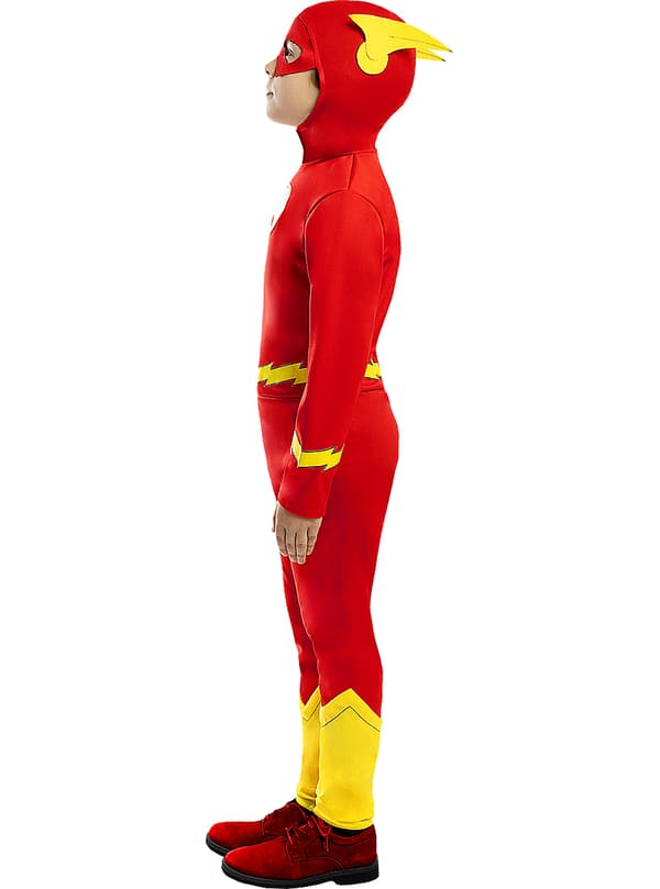 Funidelia | Flash Kostyme OFFISIELL til gutter ▶ Superhelt, DC Comics, Justice League - Flerfarget