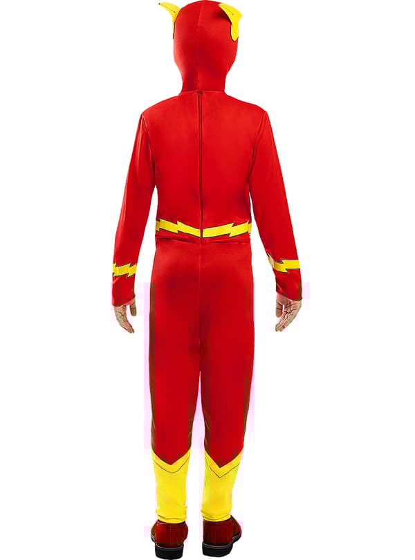 Funidelia | Flash Kostyme OFFISIELL til gutter ▶ Superhelt, DC Comics, Justice League - Flerfarget