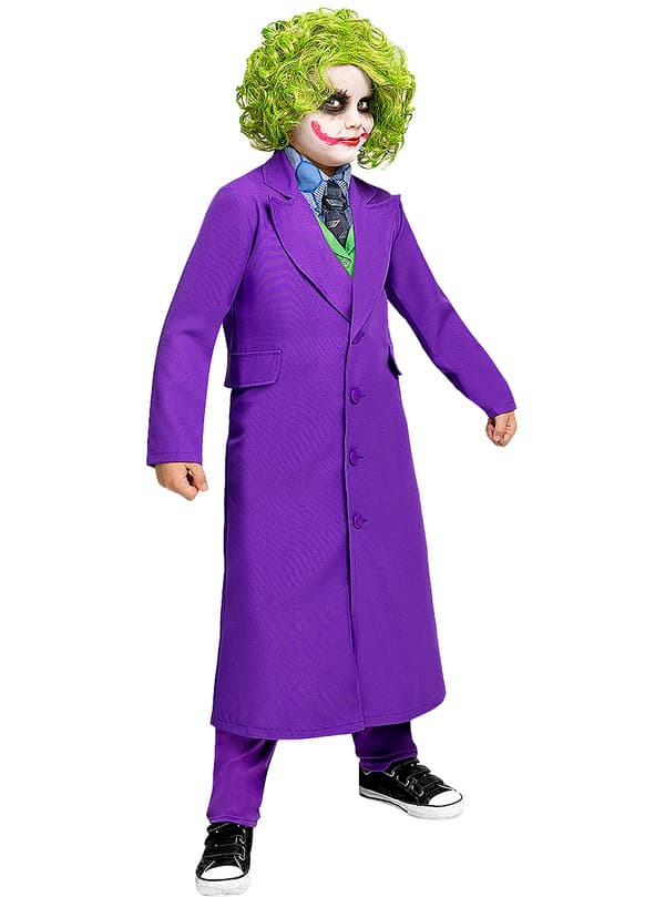 Funidelia | Joker Kostyme OFFISIELL til gutter ▶ Superhelt, DC Comics, Skurker - Flerfarget