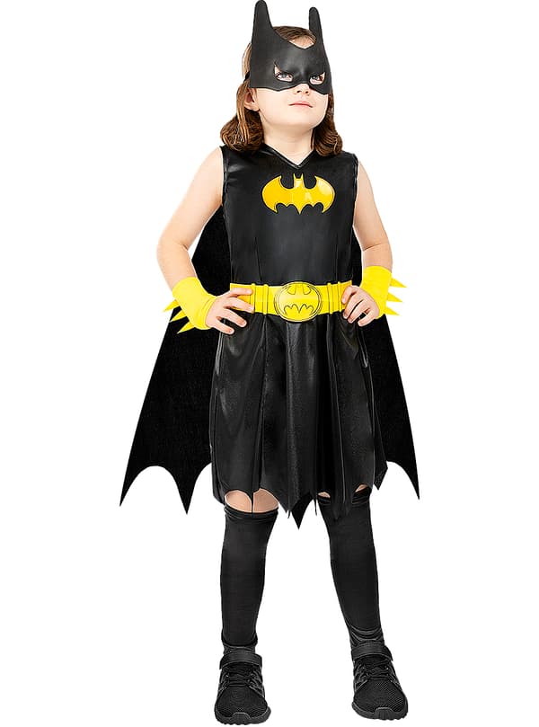 Funidelia | Batgirl Maskeraddräkt OFFICIELLA för flicka ▶ Barbara Gordon, Superhjältar, DC Comics - Flerfärgad