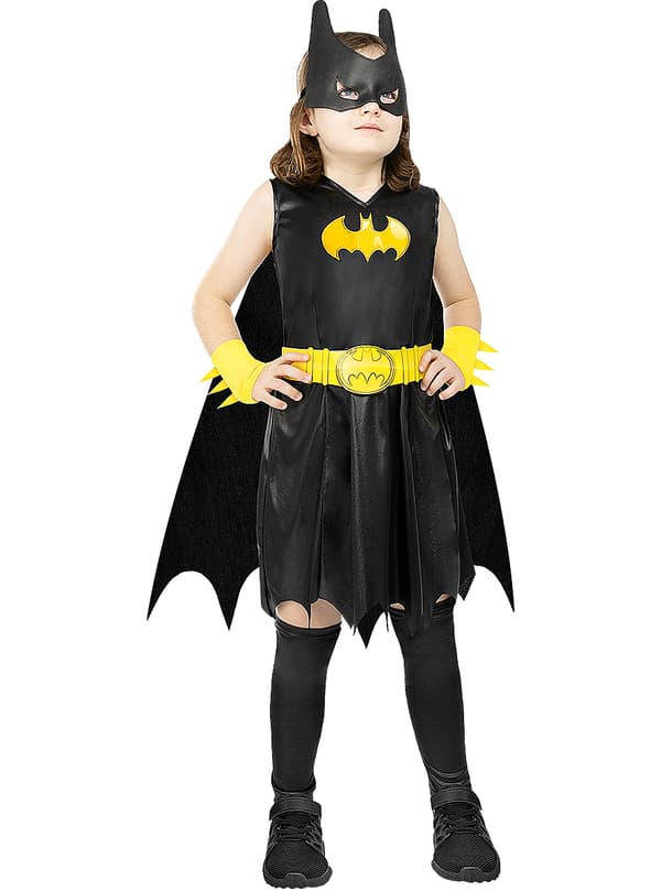 Funidelia | Batgirl Maskeraddräkt OFFICIELLA för flicka ▶ Barbara Gordon, Superhjältar, DC Comics - Flerfärgad