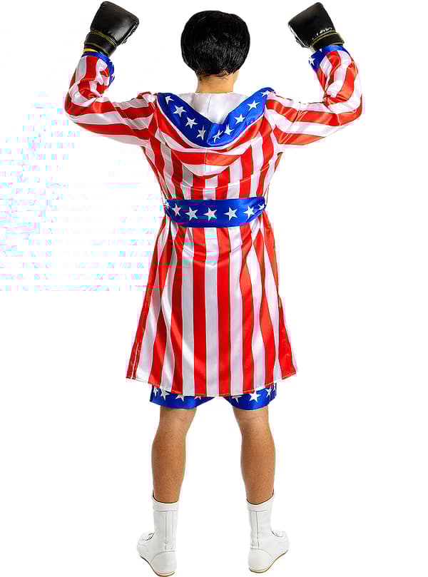 Funidelia | Rocky Balboa Boksekåbe - Rocky OFFICIELLE til mænd ▶ Rocky, Film & Serier, Rocky, Professioner - Multifarvet, tilbehør til kostume