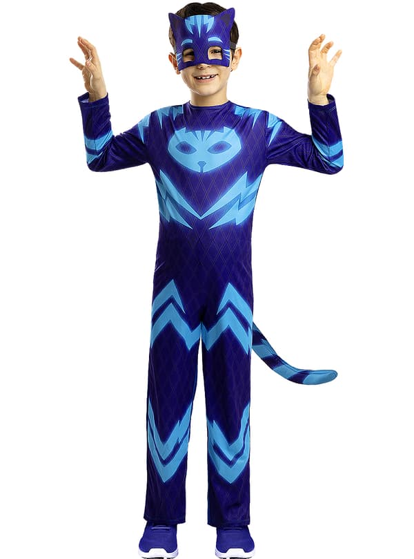 Funidelia | PJ Masks Catboy Asu VIRALLINEN pojille ▶ Piirretty, Catboy, Owlette, Gekko - Monivärinen