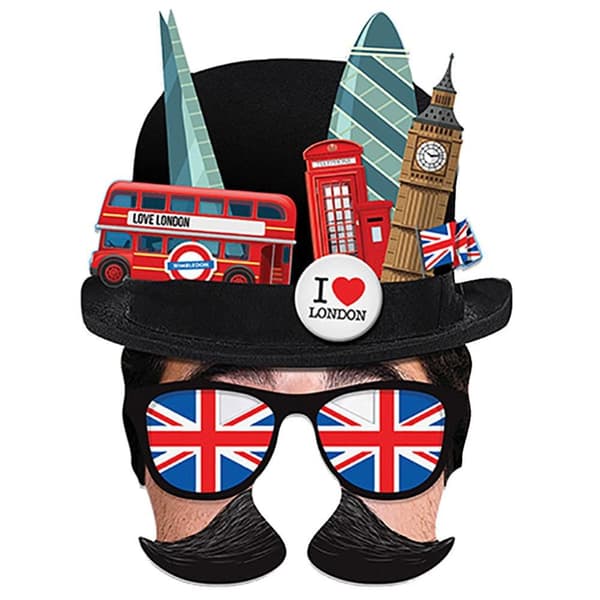 Mask-arade Turistmaske til London