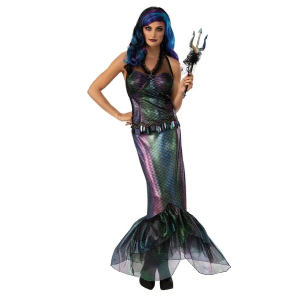 Rubies Womens/Ladies Queen Of The Dark Sea Costume