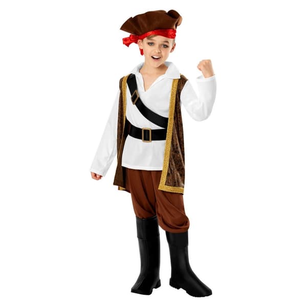 Bristol Novelty Piratdräkt för barn/barn