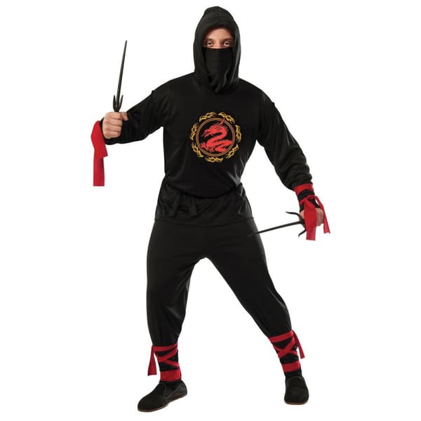 Bristol Novelty Ninja kostume til mænd