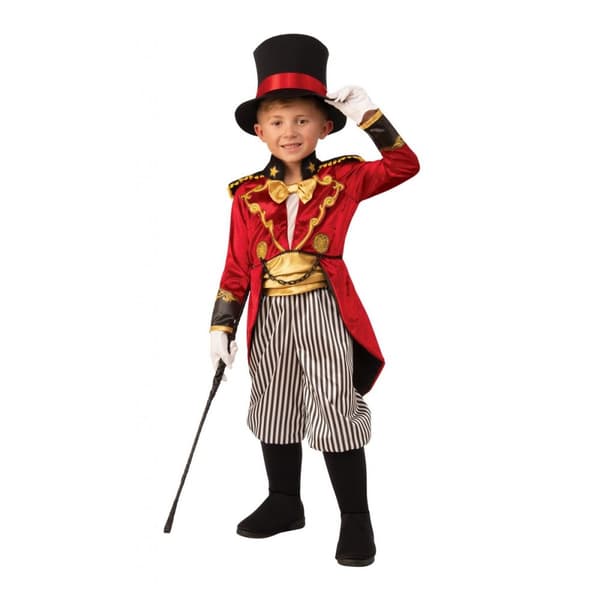 Bristol Novelty Childrens/Kids Ringmaster Costume Top & Bottoms Multicoloured M