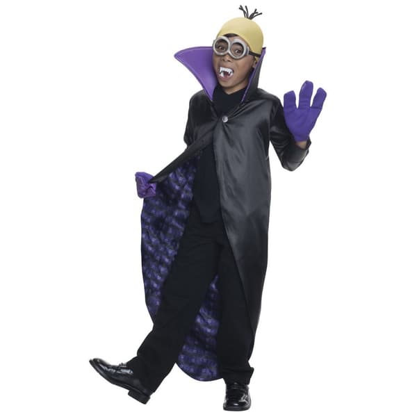 Minions Childrens/Kids Dracula Costume
