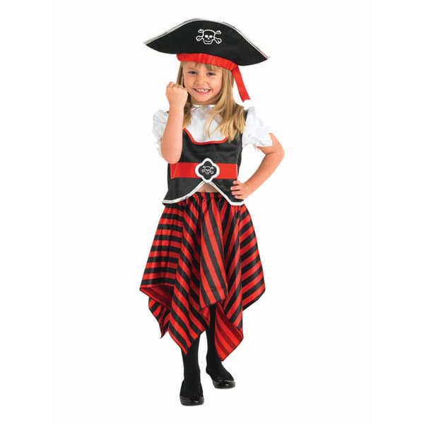 Bristol Novelty Girls Pirate Costume