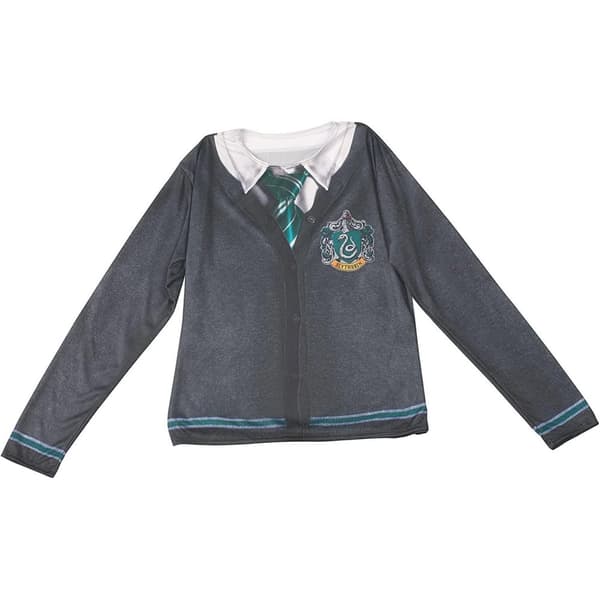 Harry Potter Womens/Ladies Slytherin Costume Top Blue S