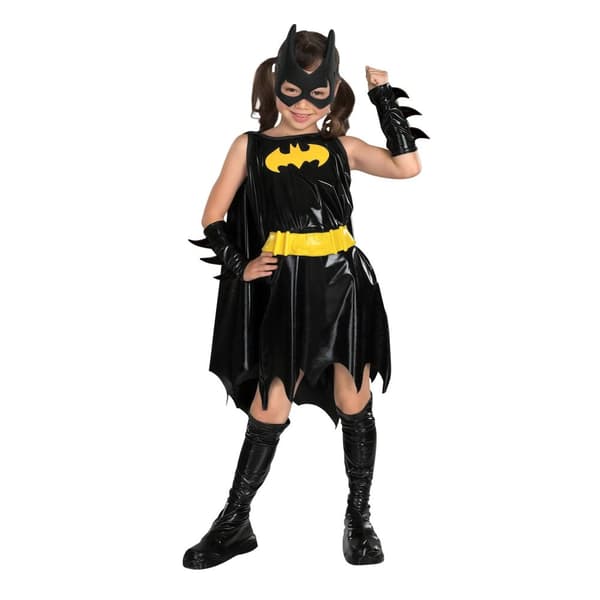 Batman Barn/Kids Deluxe Batgirl-dräkt