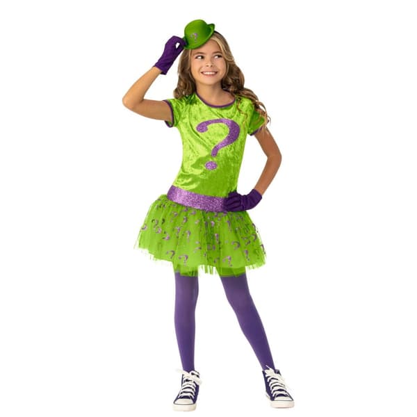 Batman Girls Riddler Costume
