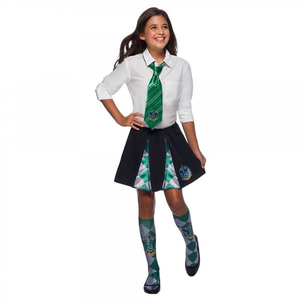 Harry Potter Slytherin Tie Green One Size