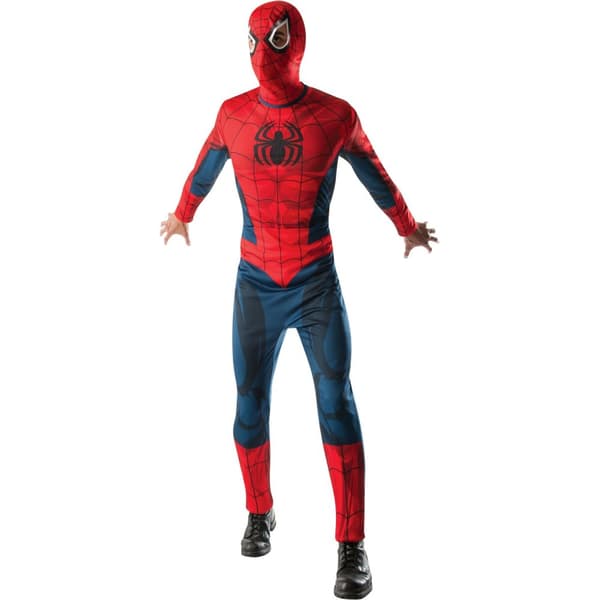 Spider-Man Mens Costume Red/Navy XL