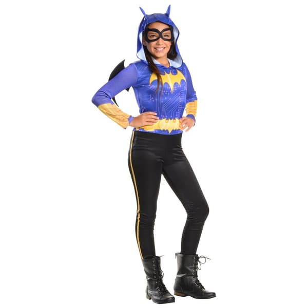 DC Comics Piger Batgirl kostume Blue/Black 8-10 Years