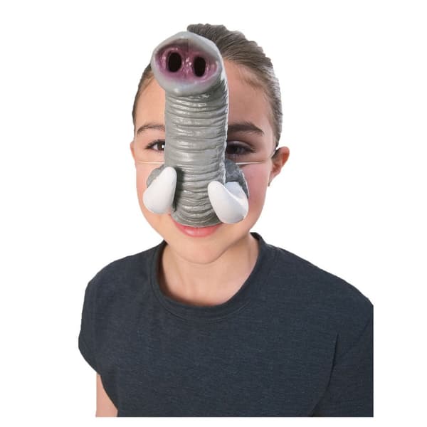 Bristol Novelty Tilbehør til elefant kostume Grey One Size