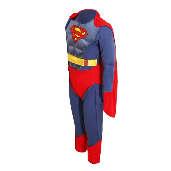 Superman Metallic kostume til børn/børn