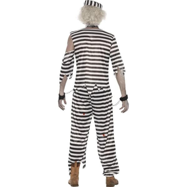 Bristol Novelty Boys Convict Zombie Costume