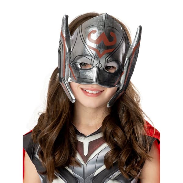 Thor: Love And Thunder Jane Foster støbt maske til piger Silver/Brown/Black One Size