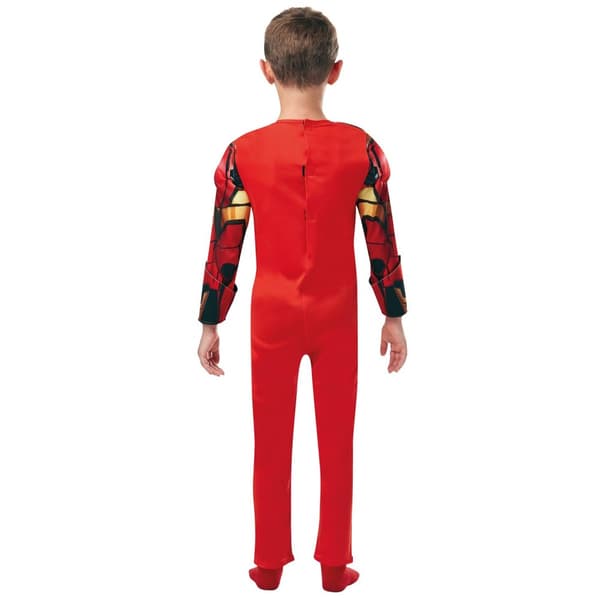 Iron Man Børne/børn Deluxe kostume