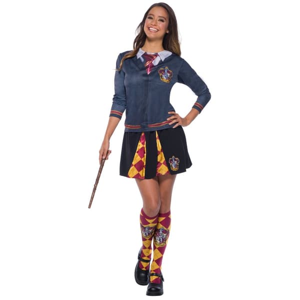 Harry Potter Womens/Ladies Gryffindor Costume Top Blue L
