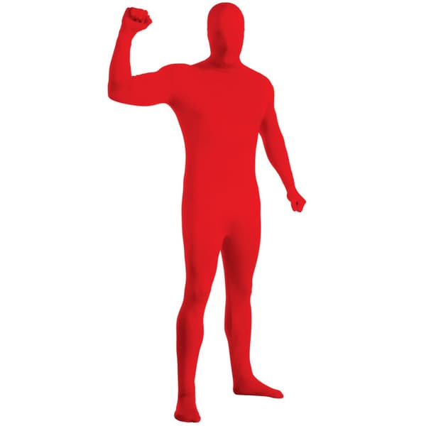 Bristol Novelty Unisex Adult Bodysuit (Costume) Red XL