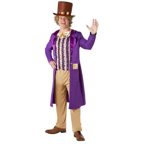 Willy Wonka Mens Deluxe Costume