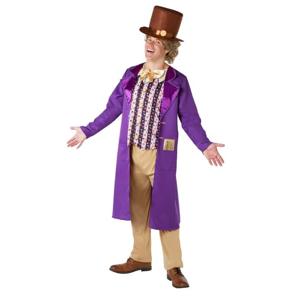 Willy Wonka Mens Deluxe Costume