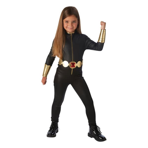Avengers Assemble Girls Black Widow Costume