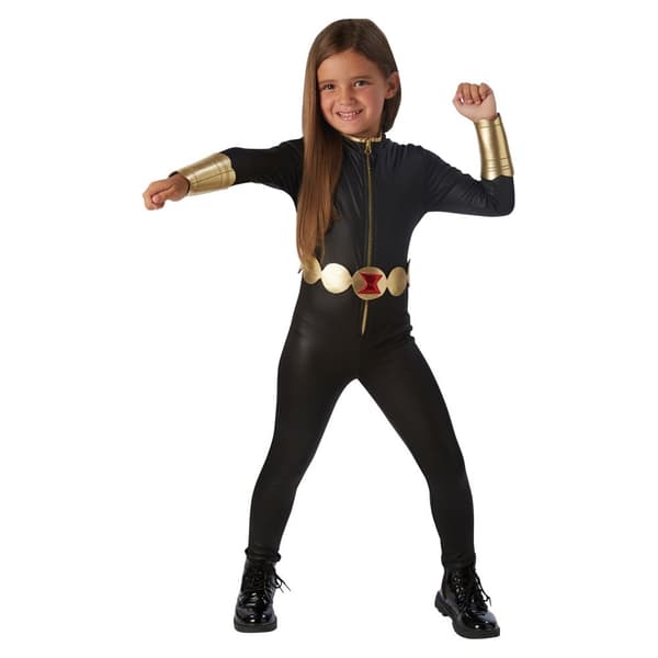 Avengers Assemble Girls Black Widow Costume