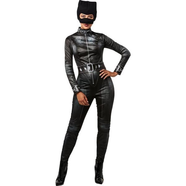 Batman Unisex Adult Selina Kyle Costume Black S