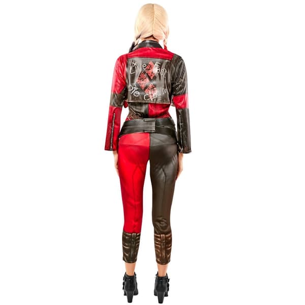 Suicide Squad 2 Unisex Harley Quinn-dräkt för vuxna