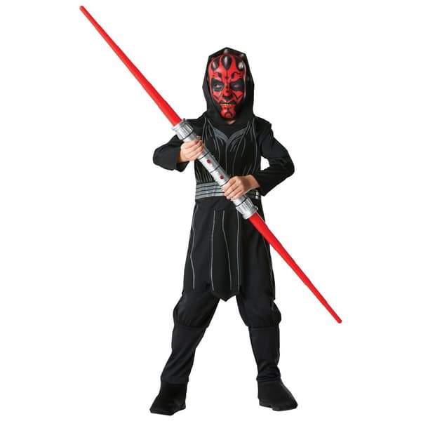 Star Wars Boys Darth Maul Costume Black/Red S