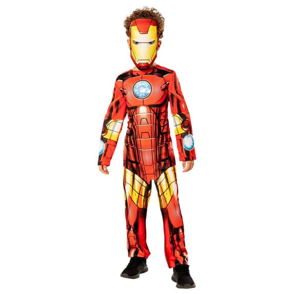Iron Man Boys Green Collection Costume