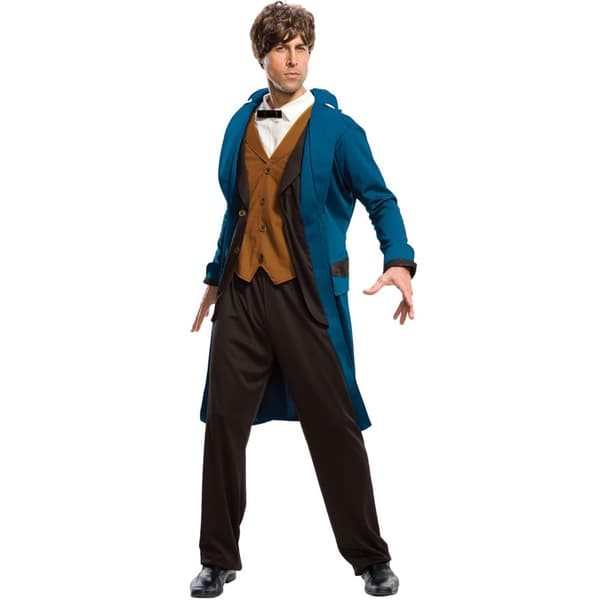 Fantastic Beasts And Where To Find Them Mens Deluxe Newt Scamander Costume