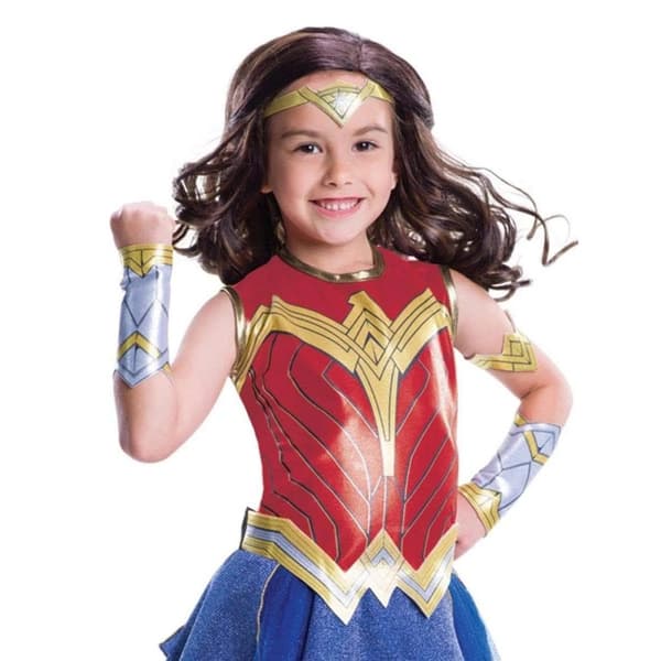 Wonder Woman Flickor Deluxe dräkt