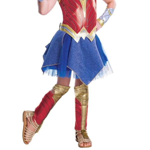 Wonder Woman Flickor Deluxe dräkt