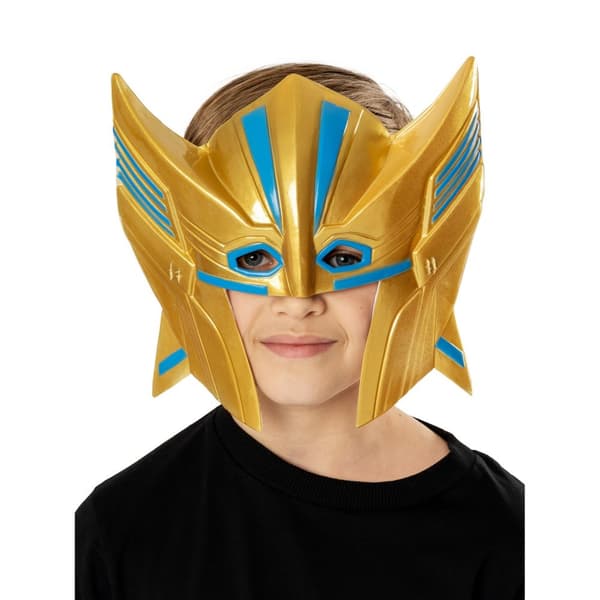 Thor Maske til børn/børn Gold/Blue One Size