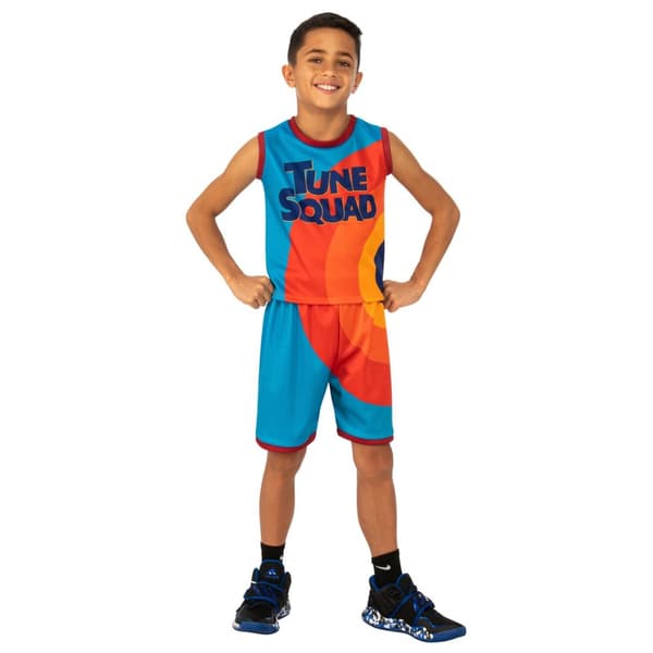 Space Jam: A New Legacy Childrens/Kids Squad Costume Blue/Orange 5-6 Years