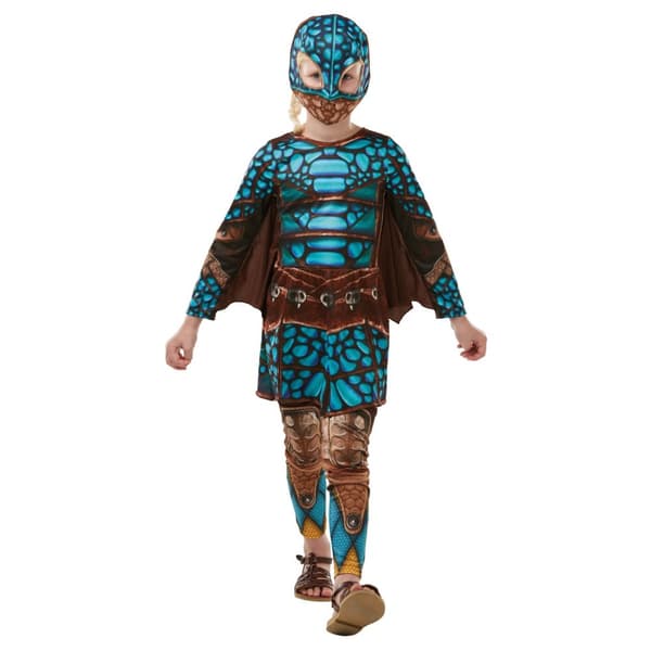How To Train Your Dragon Girls Deluxe Astrid Battlesuit Costume