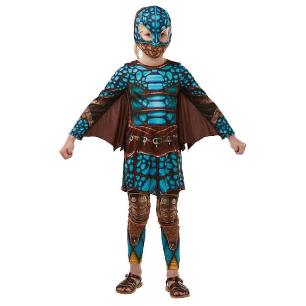 How To Train Your Dragon Girls Deluxe Astrid Battlesuit Costume