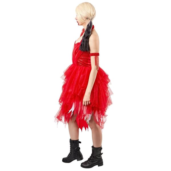 Suicide Squad Womens/Ladies Harley Quinn Costume Dress Set