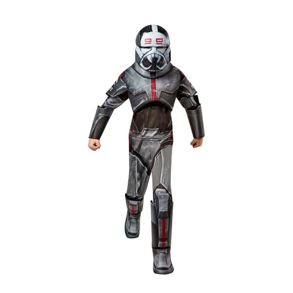 Star Wars: The Bad Batch Childrens/Kids Deluxe Wrecker Costume Grey M