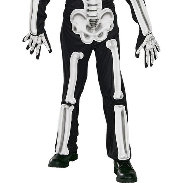 Bristol Novelty Børne/børn skelet muskelbryst kostume